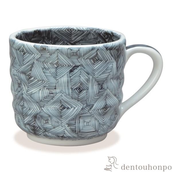 マグカップ 染雷紋 ( 名入れ有料 退職祝い 定年 プレゼント デザイン マグ オリジナル タンブラ...