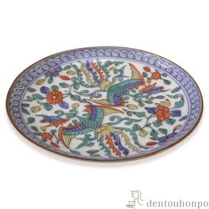 九谷焼 皿揃 絵ごよみ 3号 12枚セット ( 木箱名入れ有料 退職祝い 定年