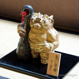 銅製 松鷹 上 鉄色 15号 ( 木札名入れ有料 置物 幸運 風水 縁起物 人気