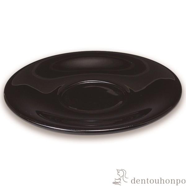 四.七寸茶托揃 末広 黒 5個セット ( 名入れ有料 退職祝い 定年 茶たく 湯のみ 湯呑み 日本茶...