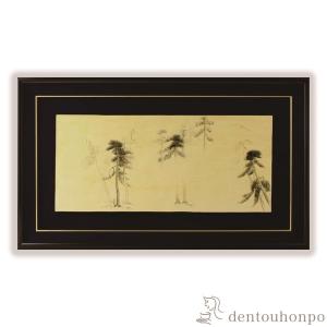 九谷焼 陶額 南天 ( 置物 額飾り 陶板 陶板画 法人 アートパネル