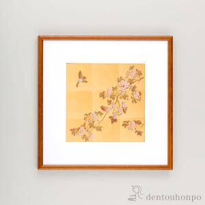 銀製 貴金属画 松竹梅 1号 ( 光則（銀工芸） 額縁 飾り フレーム