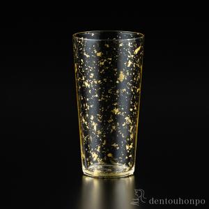 Stardust ビアグラス ゴールド ( 箔一 母の日 プレゼント 初任給 タンブラー ビアグラス ビアカップ プレゼント 人気 金沢金箔 結婚 出産 内祝い 引き出物 )