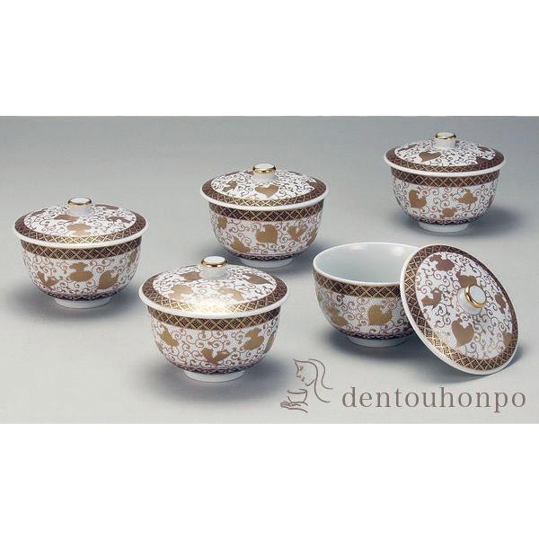 九谷焼 蓋付汲出揃 白粒宝尽くし ( 木箱名入れ有料 退職祝い 定年 茶器セット 急須 湯呑み 日本...