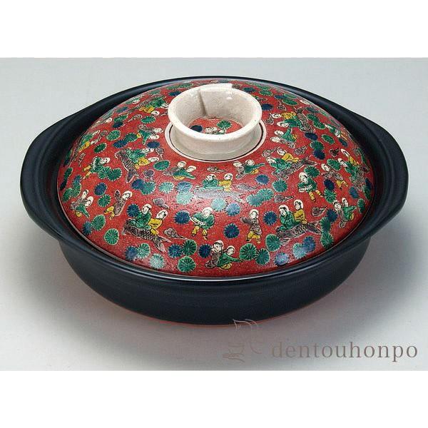 九谷焼 土鍋 木米 9号 ( ご飯 炊飯 ごはん おかゆ おすすめ 九谷焼 結婚 出産 内祝い 引き...