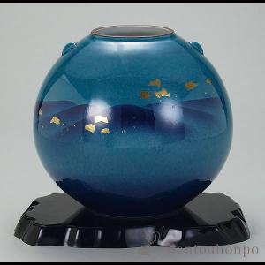 銅製花瓶 鶴首 赤金色 7号 ( 木札名入れ有料 花瓶 フラワーベース 花器