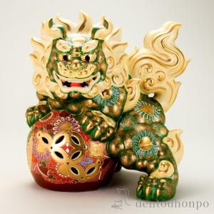 九谷焼 小槌 盛 4.5号 布団付 ( 木札名入れ有料 退職祝い 定年