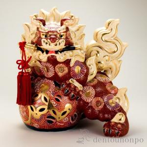 九谷焼 小槌 盛 4.5号 布団付 ( 木札名入れ有料 打出の小槌 金の小槌