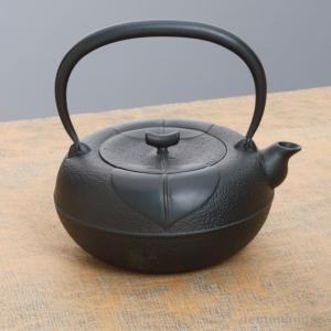 岩鋳（IWACHU） 南部鉄器 鉄瓶 馬肌 黒焼付 14型 1500ml（1.5L） ( 岩