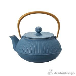 岩鋳（IWACHU） 南部鉄器 急須 アラレ 黒 3型 320ml 茶こし付き ( 岩鋳