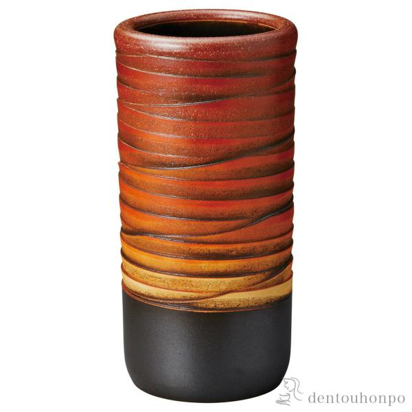 傘立て いとぐるま 夕焼 ( へちもん スリム 玄関 お店 高級 おすすめ 信楽焼 周年 創立 上場...