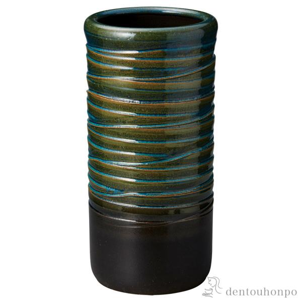 傘立て いとぐるま 湖水 ( へちもん スリム 玄関 お店 高級 おすすめ 信楽焼 周年 創立 上場...