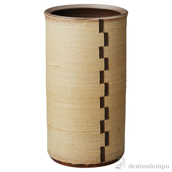 傘立て 小街カフェ たわみ ミルクコーヒー ( へちもん スリム 玄関 お店 高級 おすすめ 信楽焼...