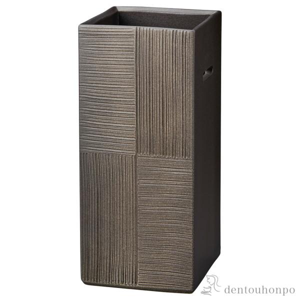 傘立て 立刻線 黒 ( へちもん スリム 玄関 お店 高級 おすすめ 信楽焼 周年 創立 上場 竣工...