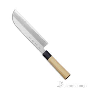 和包丁 堺菊守 極上（水牛柄） 出刃 150mm 1本 名入れ彫刻無料