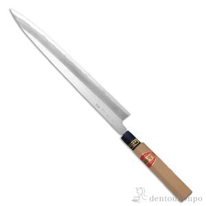 和包丁 堺菊守 極上（水牛柄） 柳刃 210mm 1本 名入れ彫刻無料