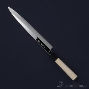 和包丁 堺菊守 極上(水牛柄) 出刃 150mm 1本 名入れ彫刻無料 和包丁 堺菊守 極上(水牛柄) 出刃 150mm 1本 名入れ彫刻無料