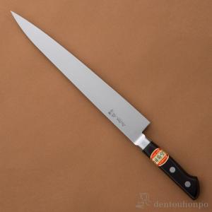 和包丁 堺菊守 極 V10鏡面（朴八角柄） 柳刃 270mm 1本 名入れ彫刻無料