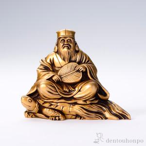 純金 大黒様 15g ( 光則（金工芸） 木札名入れ有料 恵比寿 大黒 宝船