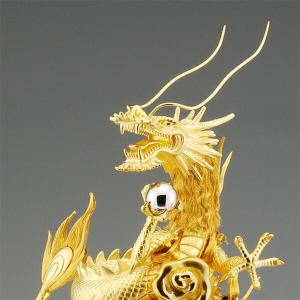 純金 瑞雲昇龍 B 650g ( 光則(金工芸...の詳細画像1