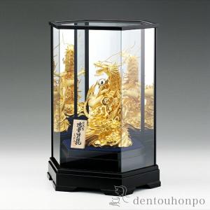 純金 瑞雲昇龍 B 650g ( 光則(金工芸...の詳細画像3