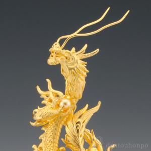 純金 瑞雲昇龍 E 28g ( 光則(金工芸)...の詳細画像2