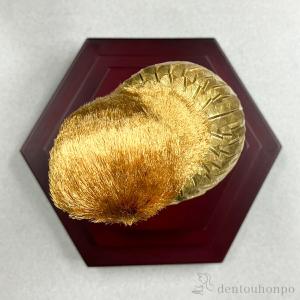 純金 フクロウ C 250g ( 光則(金工芸...の詳細画像2