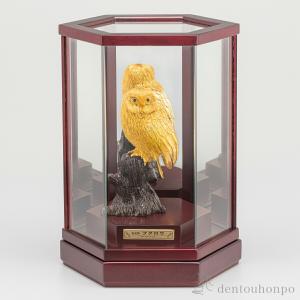 純金 龍虎 260g ( 木札名入れ有料 高級 コレクション 美術品 工芸品