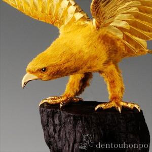 純金 白鷹 C 400g ( 光則(金工芸) ...の詳細画像1