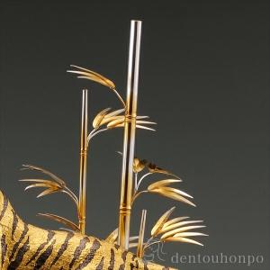 純金 猛虎 A 300g ( 光則(金工芸) ...の詳細画像3