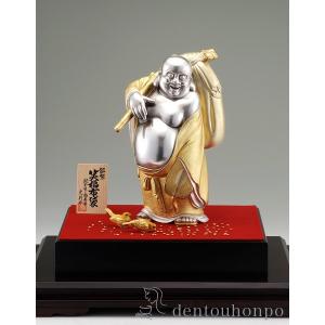 純金 爛漫 七福神 45g ( 光則（金工芸） 木札名入れ有料 恵比寿 大黒