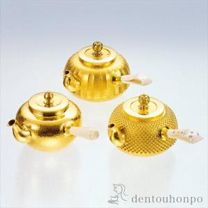純金 急須 霰 410g ( 木札名入れ有料 ...の詳細画像1
