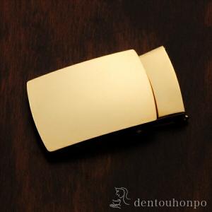 K18 バックル 無地 ( 光則（金工芸） シューホーン くつべら 靴ベラ おしゃれ ブランド 東京銀器（金工芸） 結婚 出産 内祝い 引き出物 )