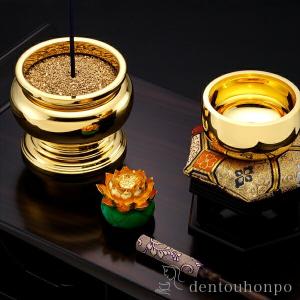 純金 蓮飾り 3寸・120g ( 光則(金工芸...の詳細画像4