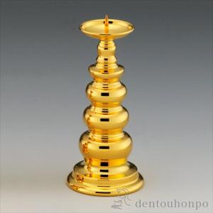 純金 火立 ダルマ型 大・220g ( 光則（金工芸） 木札名入れ有料 お寺 仏壇 ブランド おすすめ 人気 東京銀器（金工芸） プレゼント お祝い お返し お礼 令和 )