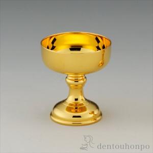 純金 仏飯器 小・120g ( 光則（金工芸） 木札名入れ有料 お寺 仏壇 ブランド おすすめ 人気 東京銀器（金工芸） プレゼント お祝い お返し お礼 令和 海外 )