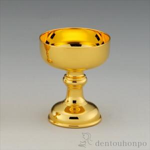 純金 仏飯器 大・150g ( 光則（金工芸） 木札名入れ有料 お寺 仏壇 ブランド おすすめ 人気 東京銀器（金工芸） プレゼント お祝い お返し お礼 令和 海外 )