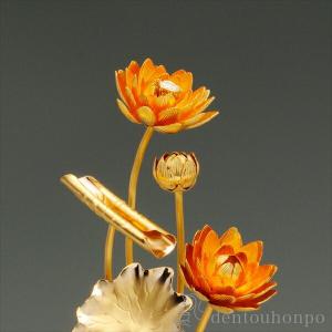 純金 菊常花揃 A 300g ( 光則(金工芸...の詳細画像2
