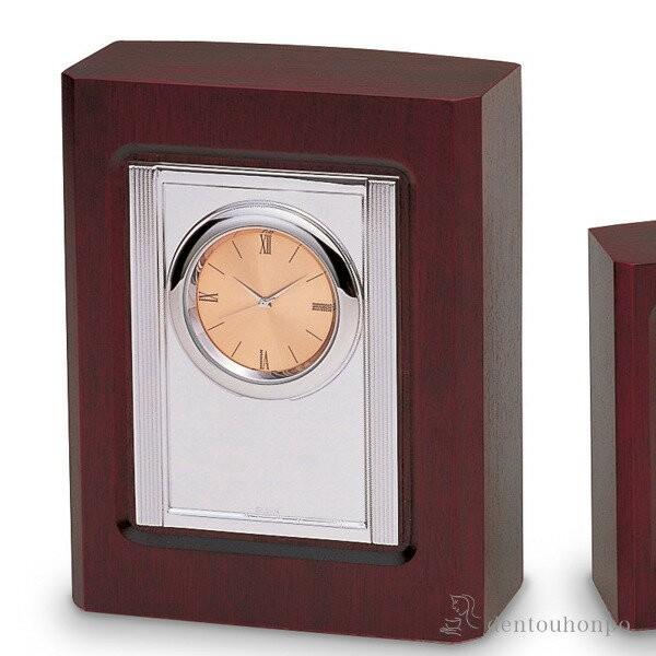 銀製 置時計 OP-1 L ( 名入れ有料 退職祝い 定年 置時計 置き時計 アクセサリー パソコン...