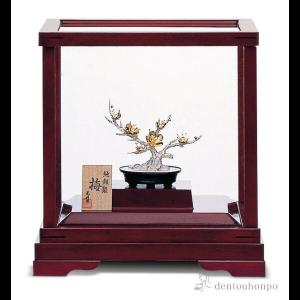 銀製 盆栽 松 特小 ( 光則（銀工芸） 木札名入れ有料 高級