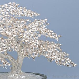 銀製 桜 特大・1840g ( 光則(銀工芸)...の詳細画像3
