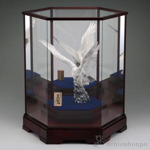 銀製 王鷲 A 1240g ( 高級 コレクション 美術品 工芸品 伝統 東京銀器（銀工芸） 周年 創立 上場 竣工 開店 事務所移転 開業 プレゼント お祝い お返し お礼 )