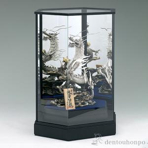 銀製 瑞雲昇龍 宝珠/純金 A 9900g ( 高級 コレクション 美術品 工芸品 伝統 東京銀器（金工芸） 周年 創立 上場 竣工 開店 事務所移転 開業 )