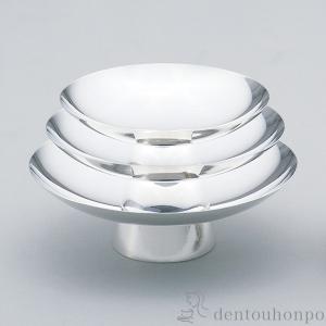 純銀 飾り大盃 日の出鶴 A 5.0号・210g ( 光則（銀工芸） 木札名入れ