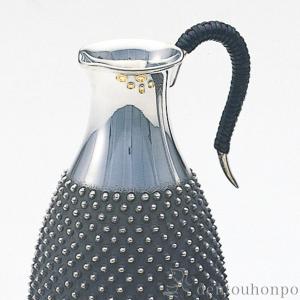 銀製 酒器揃 霰 2×5 A ( 酒器 日本酒...の詳細画像3