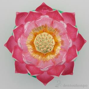 純銀 蓮飾り ピンク 3.0号・60g ( 高...の詳細画像2