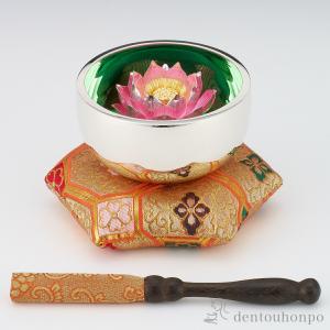 純銀 蓮飾り ピンク 3.0号・60g ( 高...の詳細画像5