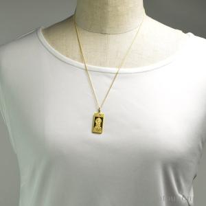 純金製 干支お守り御本尊ペンダント 阿弥陀如来...の詳細画像4