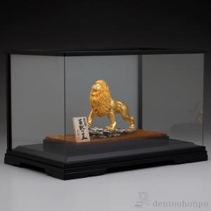 純金 百獣の王 400g ( 木札名入れ有料 ...の詳細画像1
