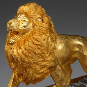 純金 百獣の王 400g ( 木札名入れ有料 ...の詳細画像2